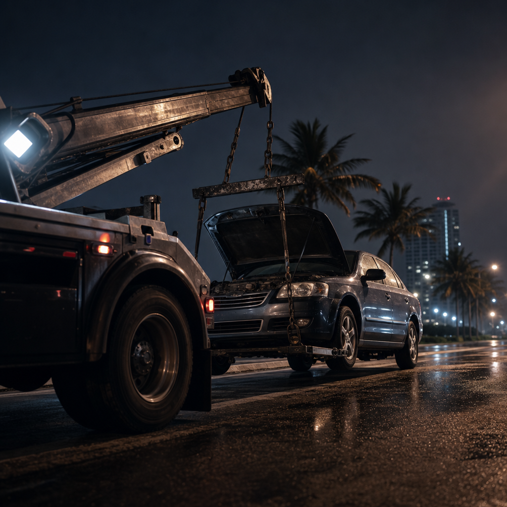 breakdown towing in West Palm Beach — emergency towing image in West Palm Beach